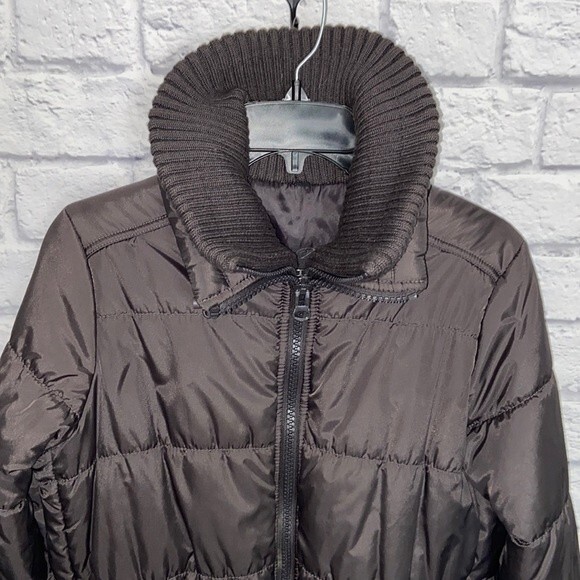 BB Dakota Small Brown Puffer Jacket - Picture 2 of 12